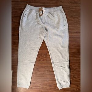 Asics Light Gray Joggers 2XL